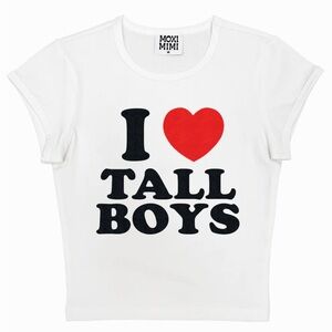 I love Tall Boys Baby Tee